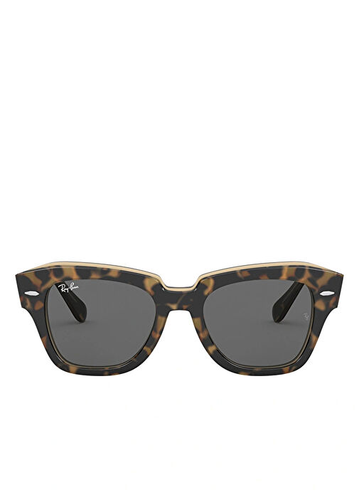 Ray-Ban RB2186 Kare Kahve Unisex Güneş Gözlüğü