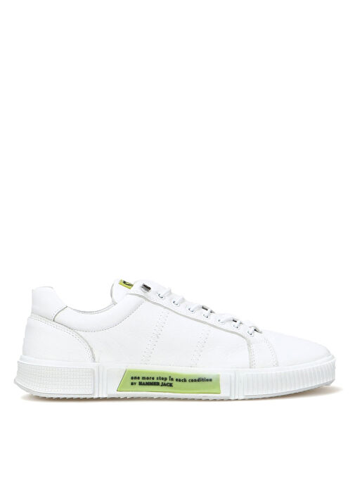 Hammer Jack Beyaz Erkek Deri Günlük Ayakkabı 102 20250 Beyaz - Görsel 2