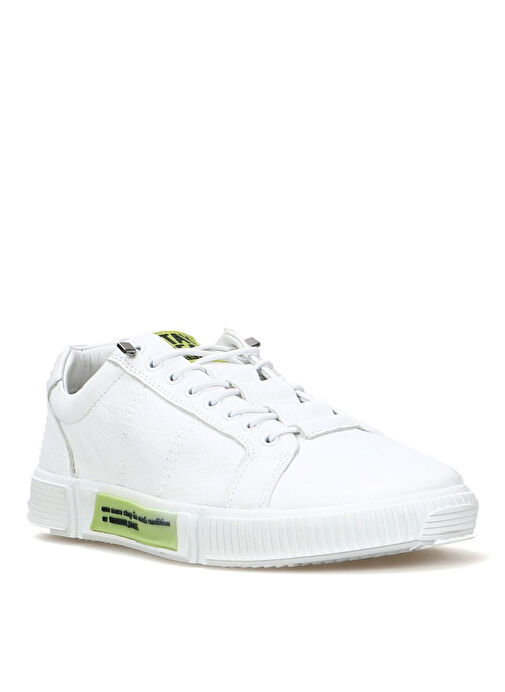 Hammer Jack Beyaz Erkek Deri Günlük Ayakkabı 102 20250 Beyaz - Görsel 3