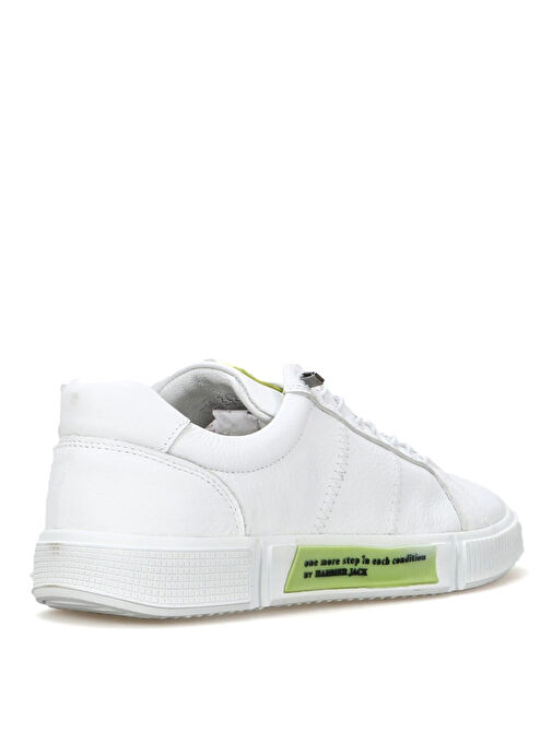 Hammer Jack Beyaz Erkek Deri Günlük Ayakkabı 102 20250 Beyaz - Görsel 5