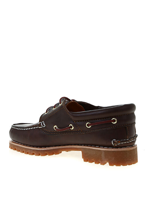 Timberland Timberland Authentic BOAT SHOE Kahve Deri Erkek Günlük Ayakkabı - Görsel 3