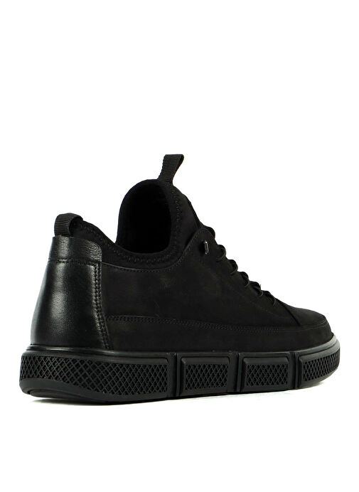 Hammer Jack Siyah Erkek Nubuk Günlük Ayakkabı 102 20650 Siyah - Görsel 5