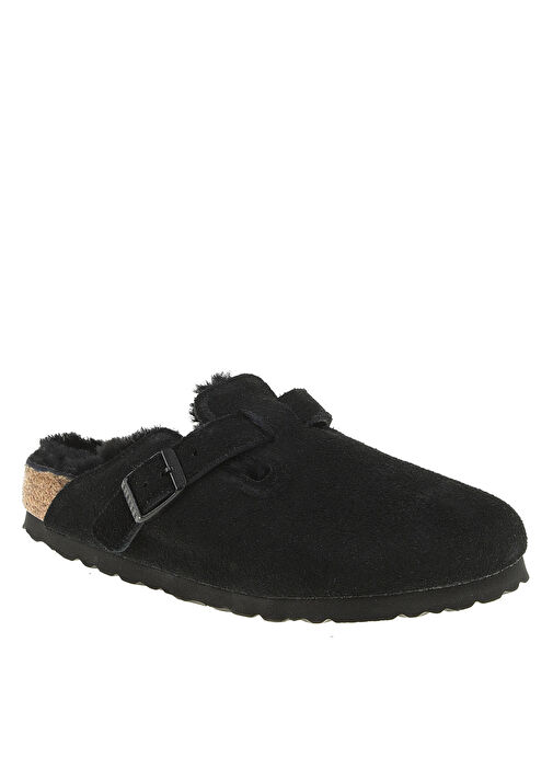 Birkenstock Siyah Kadın Süet Terlik 259883 - Görsel 2