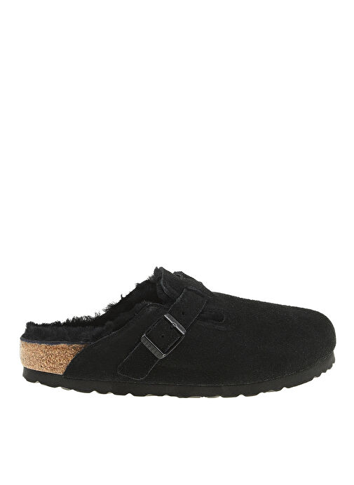 Birkenstock Siyah Kadın Süet Terlik 259883 - Görsel 5