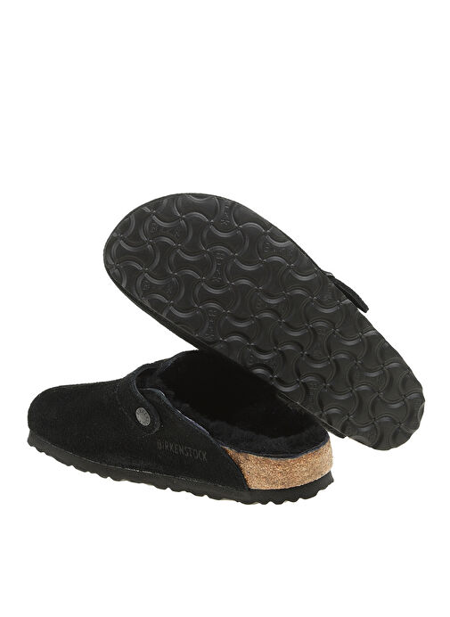 Birkenstock Siyah Kadın Süet Terlik 259883 - Görsel 4