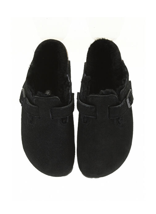 Birkenstock Siyah Kadın Süet Terlik 259883 - Görsel 3