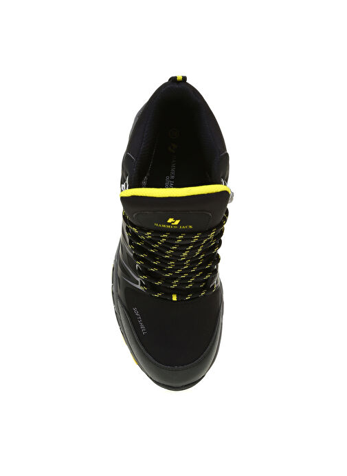 Hammer Jack Siyah - Sarı Kadın Deri Bot 102 19900-GSIYAH-SARI-2 - Görsel 2