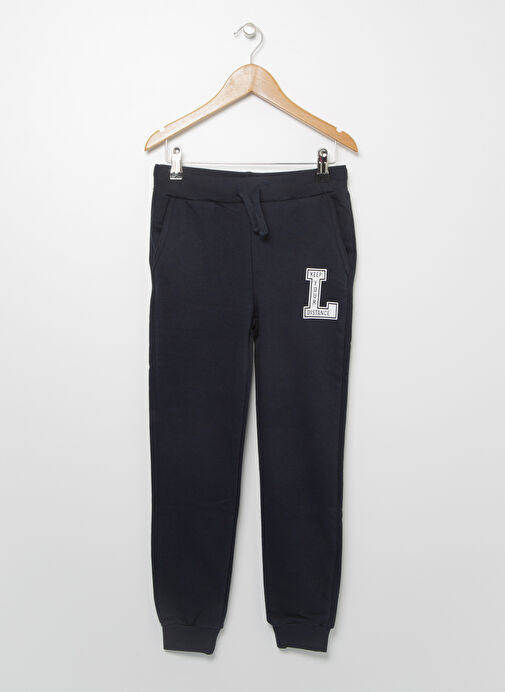 Limon Baskılı Lacivert Erkek Çocuk Sweatpant