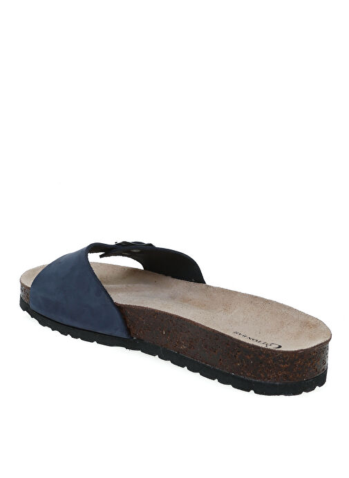 Cotton Bar Lacivert Terlik - Görsel 3