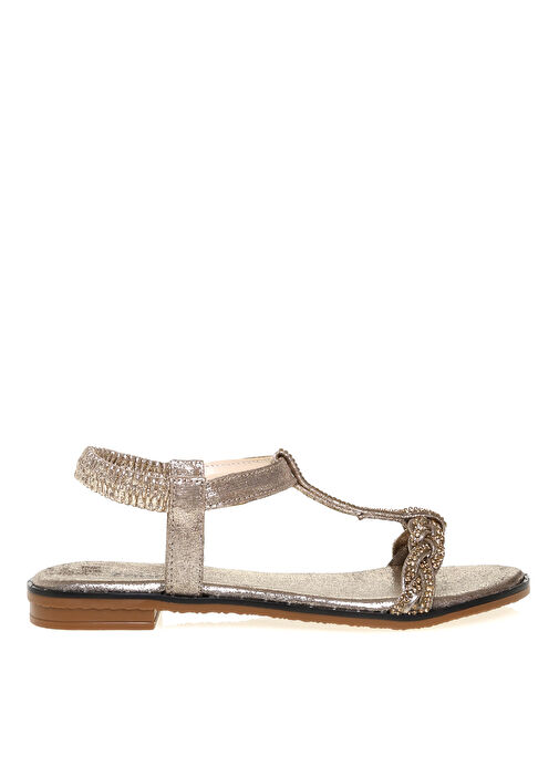 Fabrika Altın Kadın Sandalet QUARK - Görsel 2