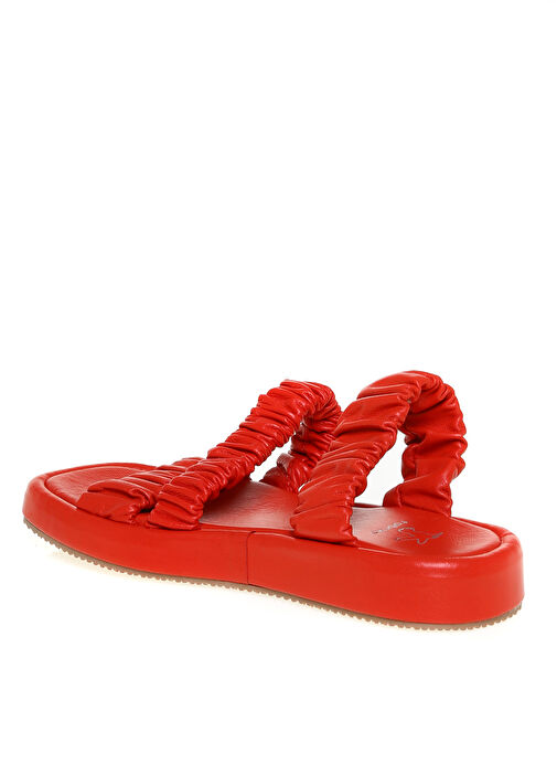 Fabrika Kadın Kırmızı Sandalet APOLDA - Görsel 3