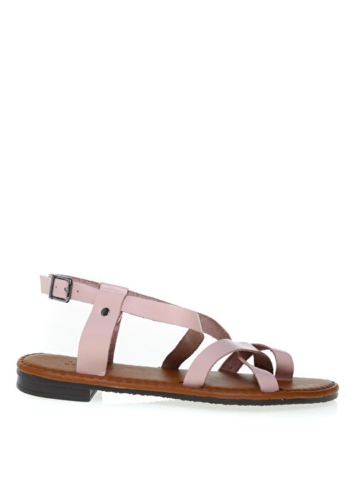 Limon Pembe Kadın Sandalet DORICE - Görsel 2