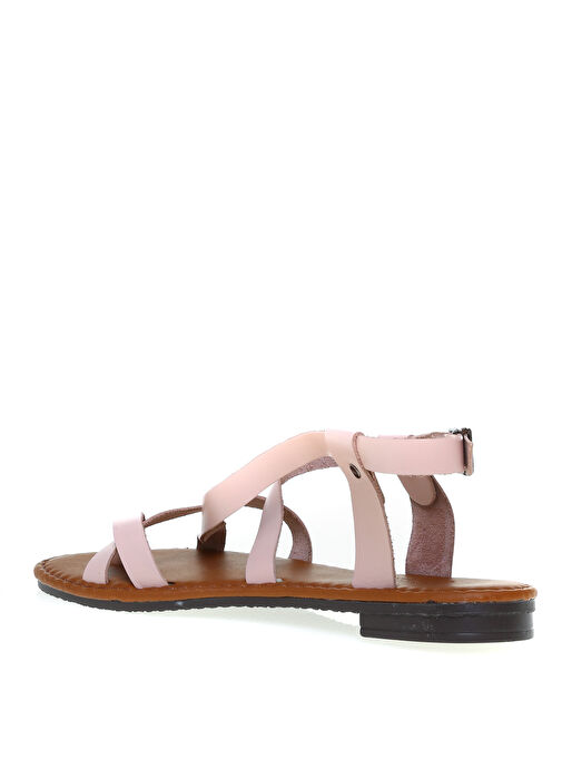 Limon Pembe Kadın Sandalet DORICE - Görsel 3