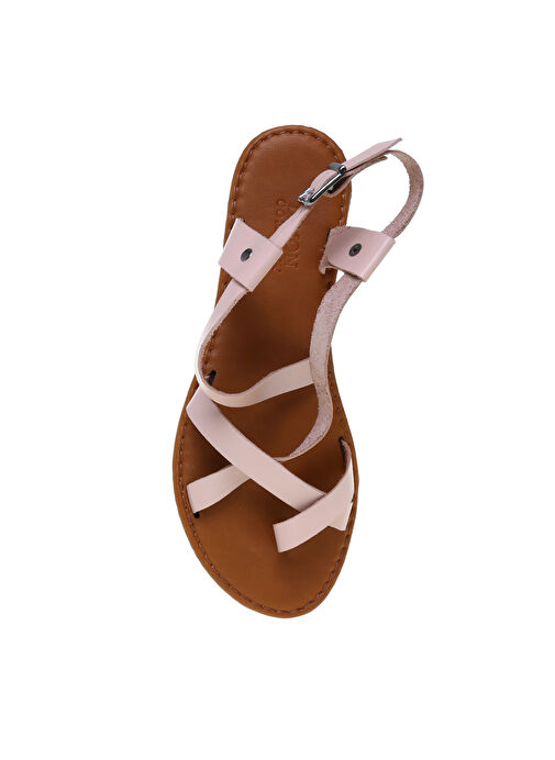 Limon Pembe Kadın Sandalet DORICE - Görsel 5