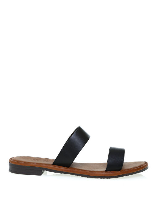 Siyah Kadın Terlik PUGLIA - Görsel 2