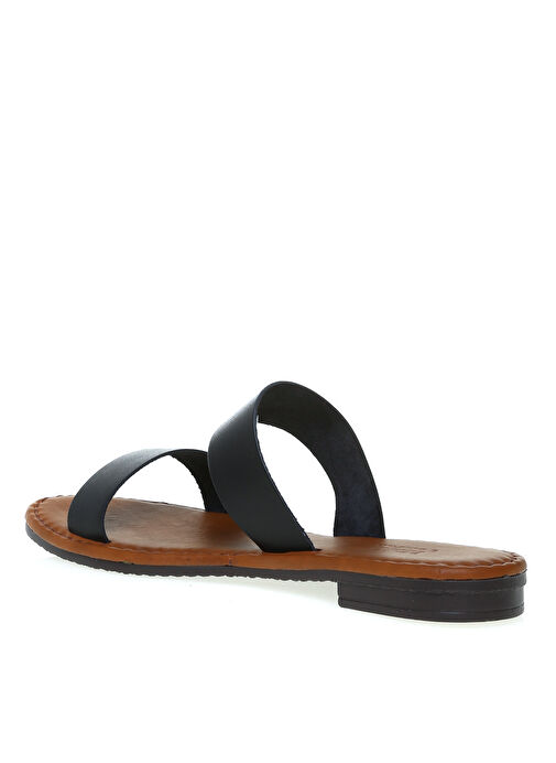 Siyah Kadın Terlik PUGLIA - Görsel 3