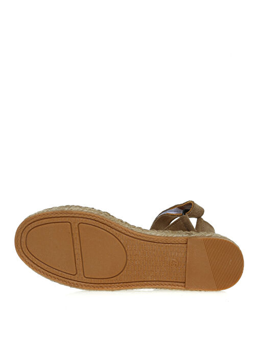 Fabrika Deri Vizon Kadın Sandalet HEMANT - Görsel 4