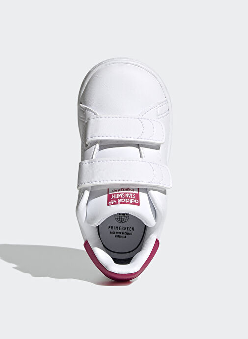 adidas FX7538 STAN SMITH CF I Beyaz - Pembe Kız Bebek Yürüyüş Ayakkabısı