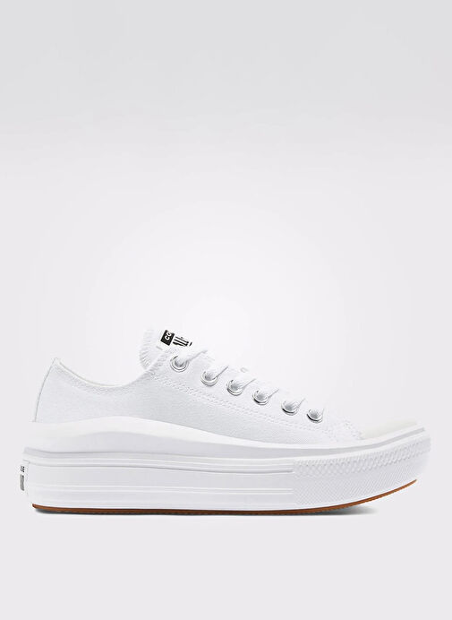 Converse 570257C Beyaz Kadın Kanvas Lifestyle Ayakkabı - Görsel 2