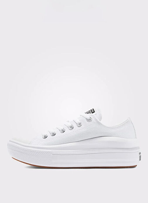 Converse 570257C Beyaz Kadın Kanvas Lifestyle Ayakkabı - Görsel 3