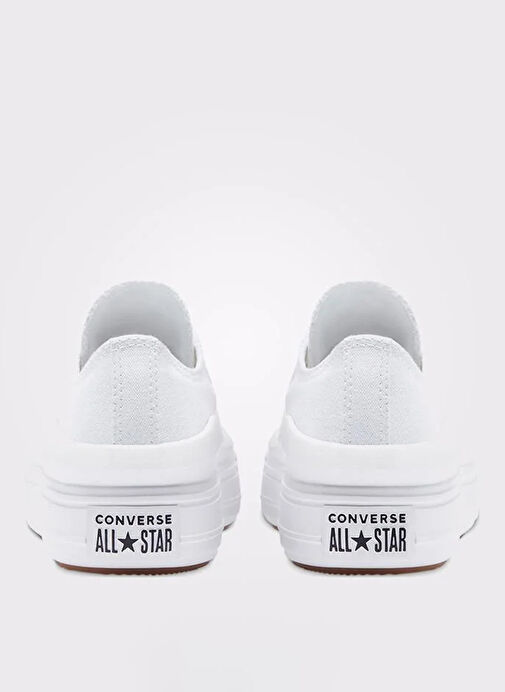 Converse 570257C Beyaz Kadın Kanvas Lifestyle Ayakkabı - Görsel 6