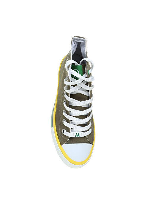 Benetton Haki Kadın Sneaker BN-30189 - Görsel 2