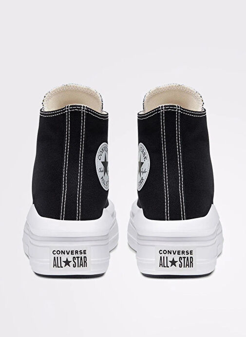 Converse 568497C Siyah Kanvas Kadın Sneaker - Görsel 8