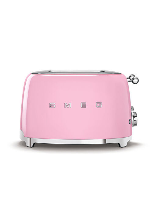 Smeg 50'S Style Retro Tsf03Pkeu Pembe Ekmek Kızartma Makinesi