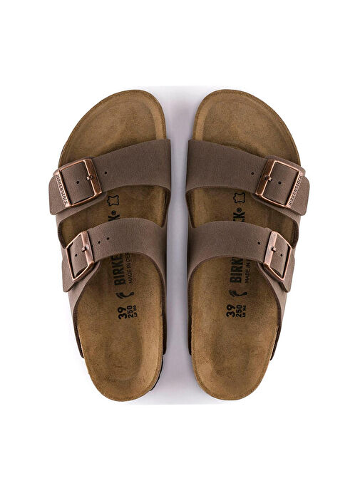 Birkenstock Kahverengi Erkek Nubuk Terlik ARIZONA BF NUBUK - Görsel 4