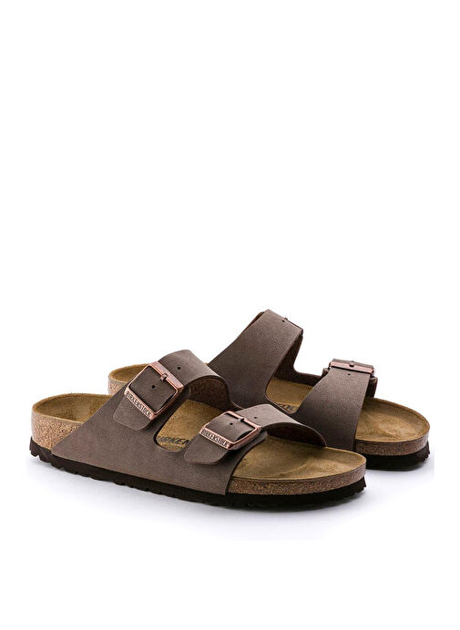 Birkenstock Kahverengi Erkek Nubuk Terlik ARIZONA BF NUBUK - Görsel 5