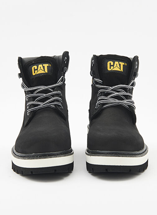 Caterpillar Siyah-Beyaz Kadın Deri Bot MIMICRY - Görsel 4