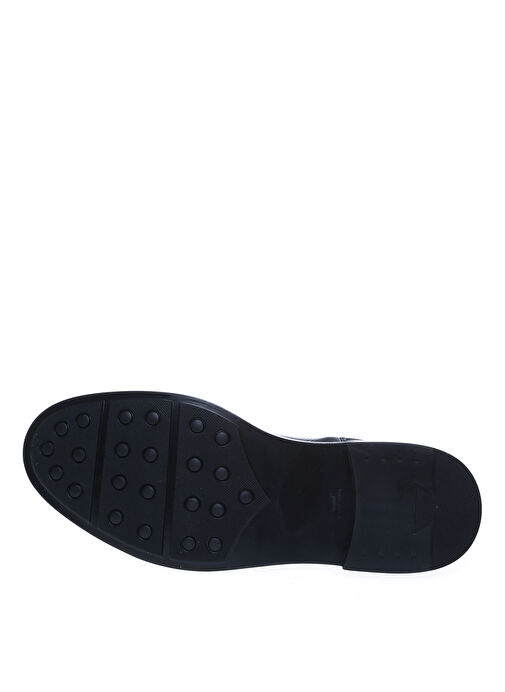 Fabrika Deri Siyah Erkek Bot KARLO - Görsel 4