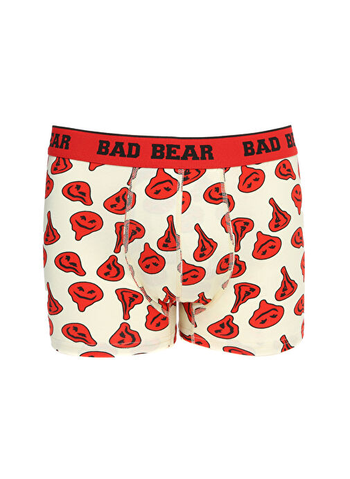 Bad Bear   Koyu Kırmızı  Erkek Boxer