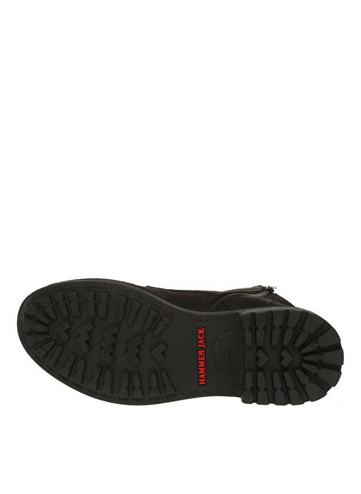 Hammer Jack Siyah Erkek Deri Bot MERDANE BOT - Görsel 4