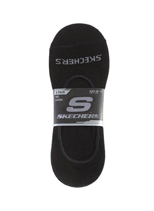 Skechers S212289-001 U 3 Pack Liner Socks Siyah Unisex Standart Çorap