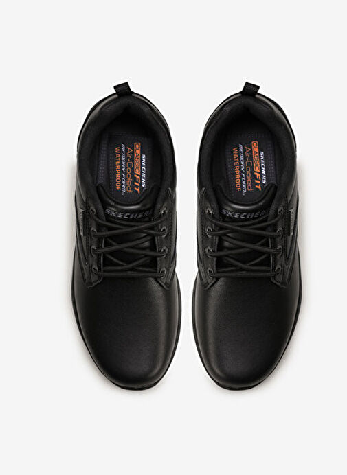Skechers Siyah Erkek Deri Günlük Ayakkabı 65693 BBK DELSON- ANTIGO - Görsel 7