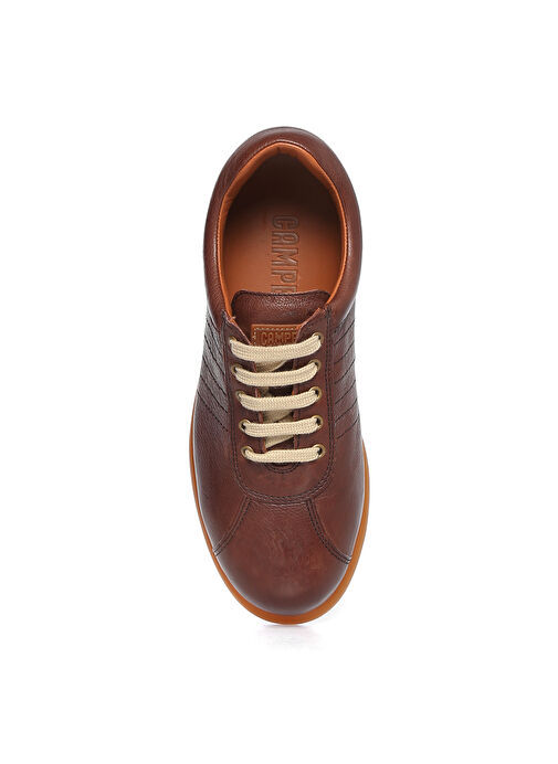 Camper Kahverengi Kadın Deri Düz Ayakkabı Pelotas Ariel - Görsel 5