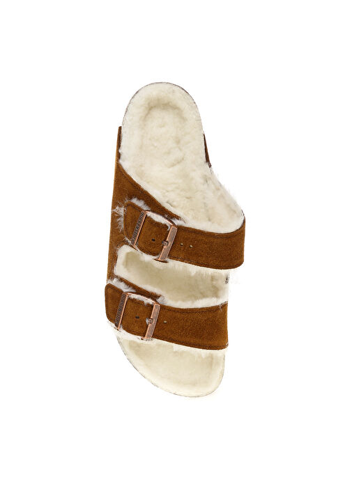 Birkenstock Vizon Erkek Ev Terliği 1001135 ARIZONA FELL VL - Görsel 5