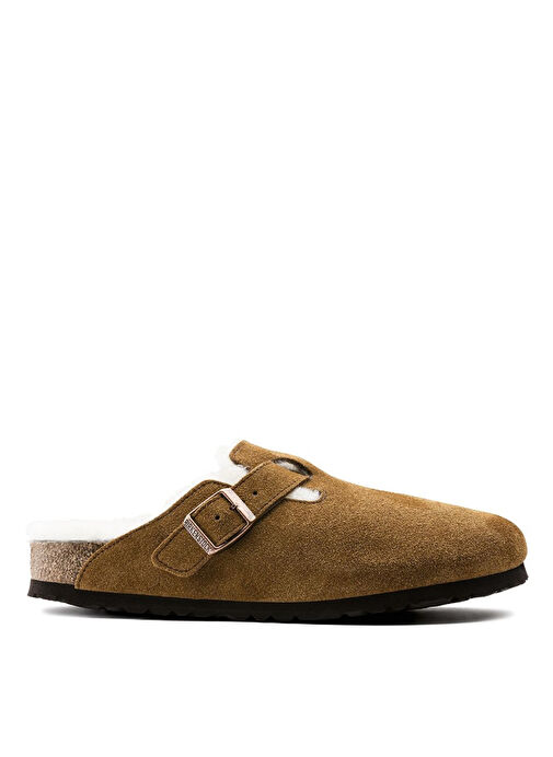 Birkenstock Vizon Erkek Süet + Yün Terlik 1001141 BOSTON FELL VL - Görsel 6