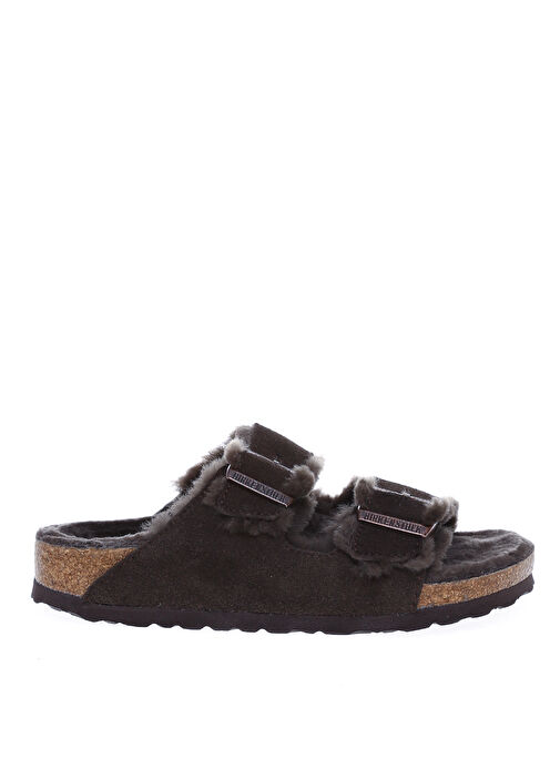 Birkenstock 1020528 Kahve Kadın Süet Terlik