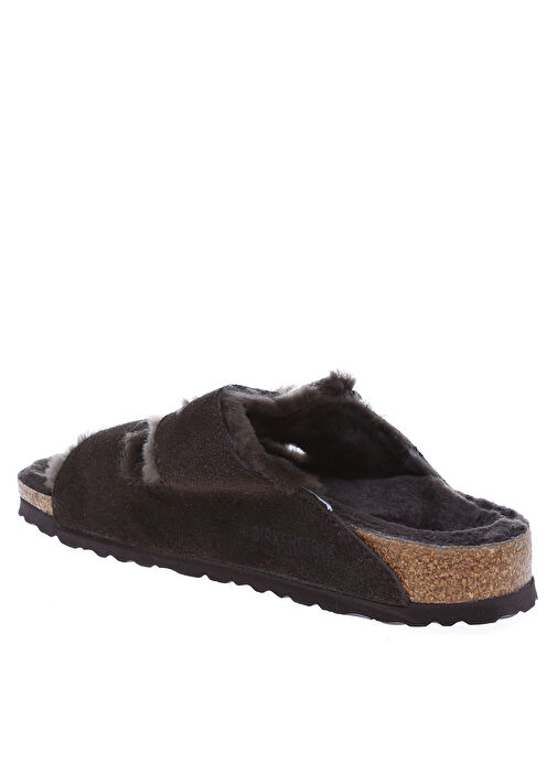 Birkenstock Kahverengi Kadın Süet Terlik 1020528 - Görsel 3