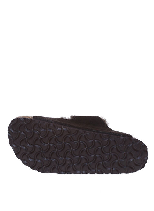 Birkenstock Kahverengi Kadın Süet Terlik 1020528 - Görsel 4
