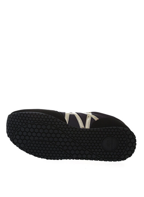 Armani Exchange Siyah-Altın Kadın Sneaker XDX031XV137N692 - Görsel 4