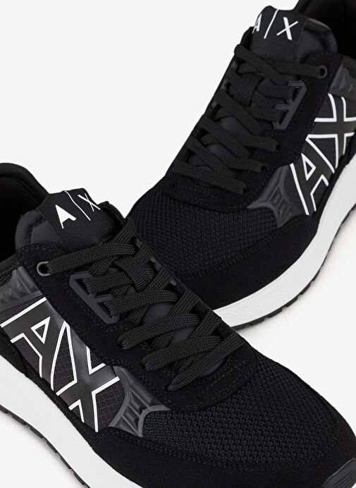 Armani Exchange Armani Exchange Siyah Erkek Deri Sneaker XUX090XV27600002 Boyner'de! Siyah - 5. görsel