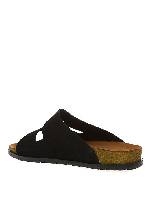 Fabrika Siyah Erkek Terlik - Rıcky - Görsel 3