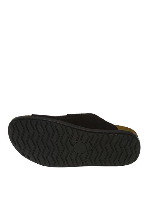 Fabrika Siyah Erkek Terlik - Rıcky - Görsel 4