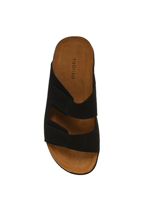 Fabrika Siyah Erkek Terlik - Rıcky - Görsel 5