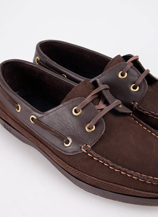 Cotton Bar Deri Kahve Erkek Günlük Ayakkabı UPPERT NUBUK - Görsel 12