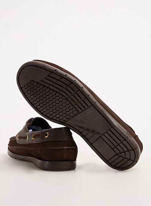 Cotton Bar Deri Kahve Erkek Günlük Ayakkabı UPPERT NUBUK - Görsel 14