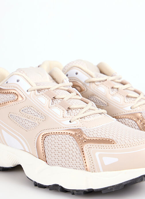 Fabrika Bej-Altın Kadın Sneaker MELIORA - Görsel 6